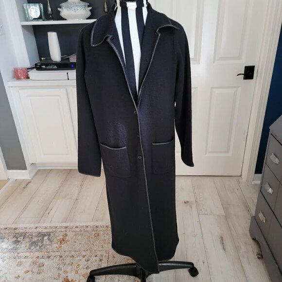 Jessica Holbrook Black Duster Cardigan - IN STYLE NOW - Picture 2 of 10